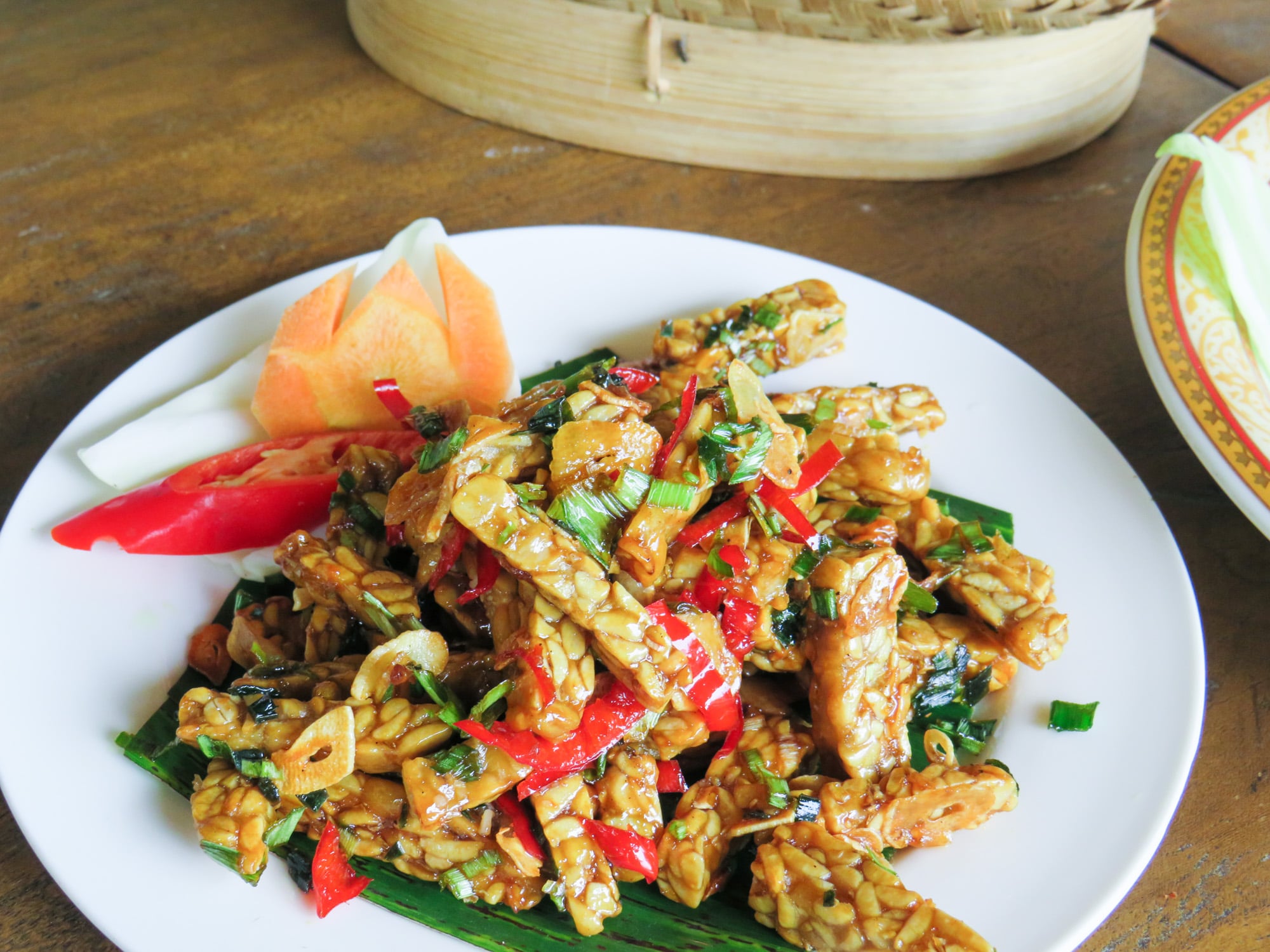 Tempeh süß-sauer - genussfreudig