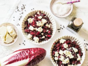 Rote Rüben-Radicchio-Salat