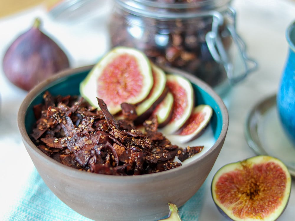 Schoko-Kokos-Granola - Selbstgemachtes Knuspermüsli - genussfreudig