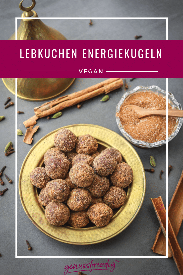 Lebkuchen Energiekugeln - genussfreudig