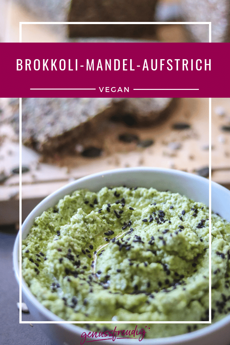 Brokkoli-Mandel-Aufstrich - genussfreudig